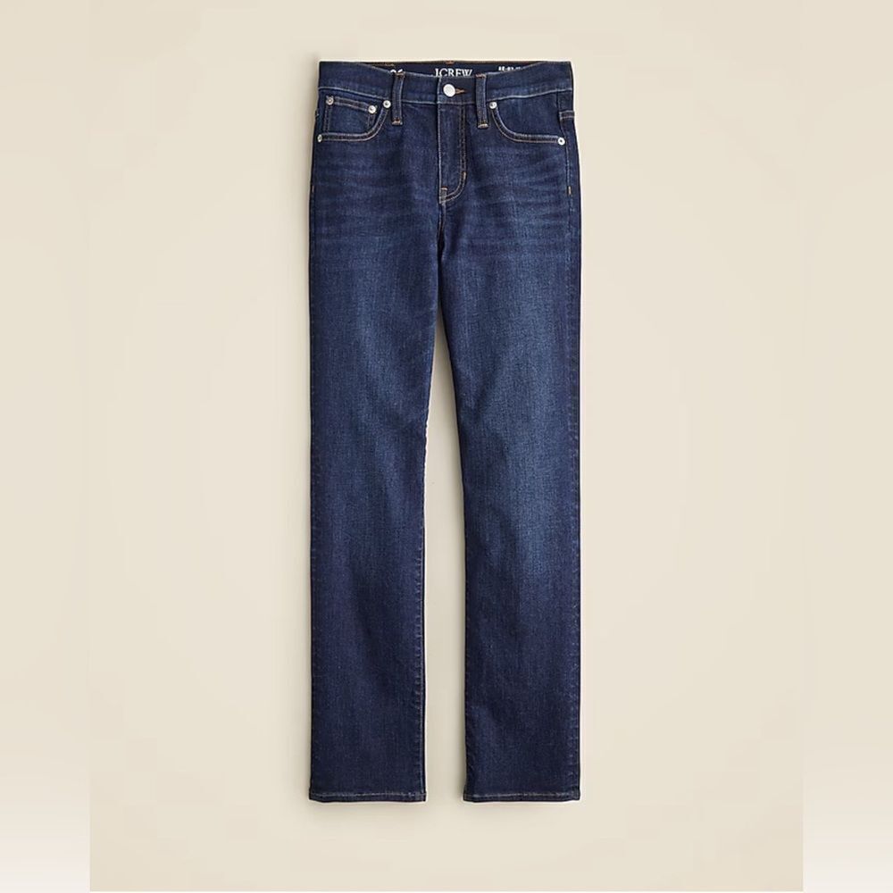 NWT J CREW Slim jean in Penny Basil Wash dark wash - Picture 3 of 8